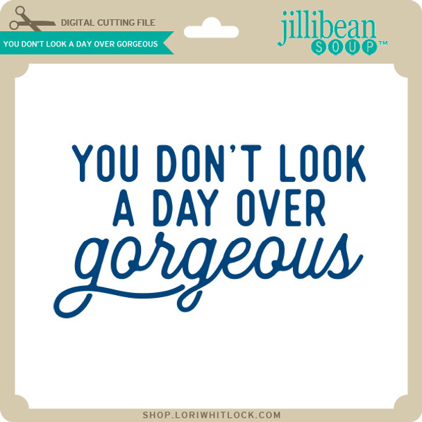 You Don't Look A Day Over Gorgeous