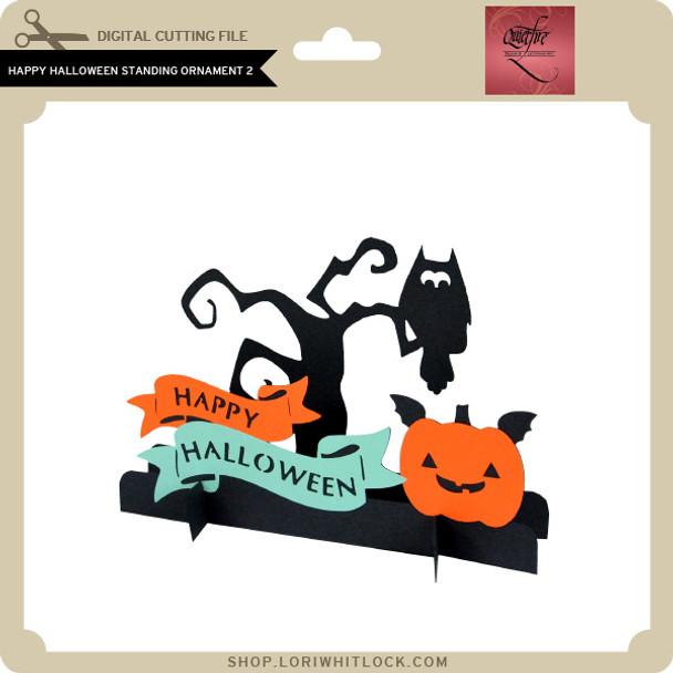 Happy Halloween Standing Ornament 2