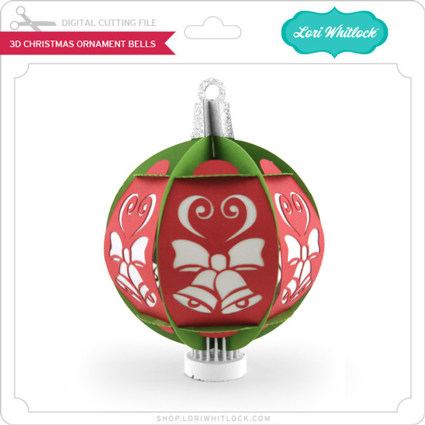 3D Christmas Ornament Bells