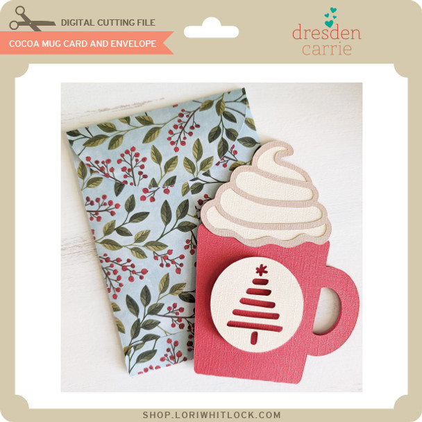 Cocoa Mug Card and Envelope