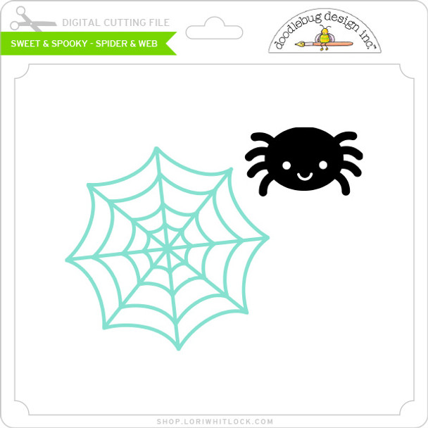 Sweet & Spooky - Spider & Web