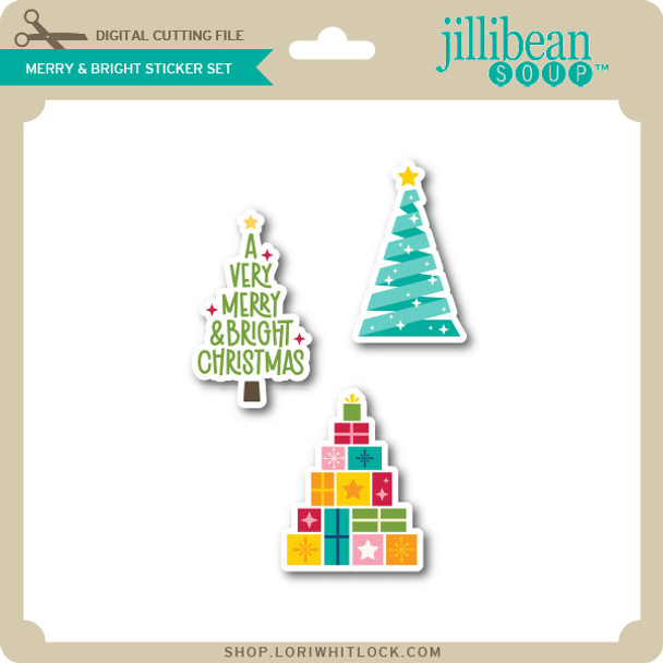 Merry & Bright Sticker Set