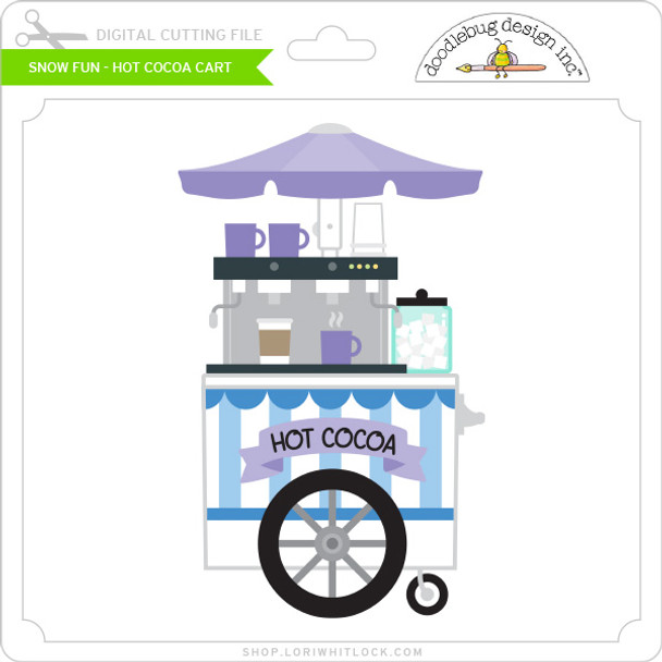 Snow Fun - Hot Cocoa Cart