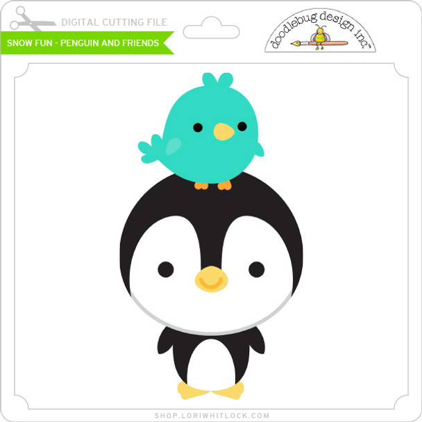 Snow Fun - Penguin and Friend