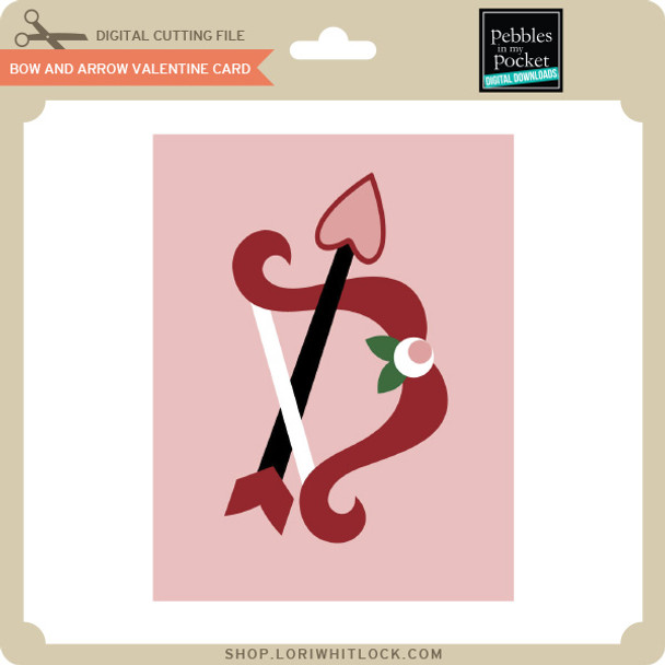 Bow And Arrow Valentine Card