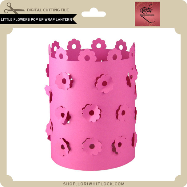 Little Flowers Pop Up Wrap Lantern