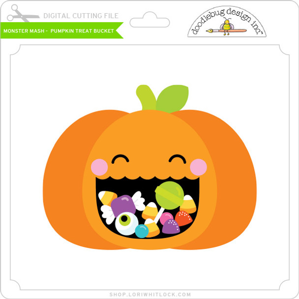 Monster Mash - Pumpkin Treat Bucket