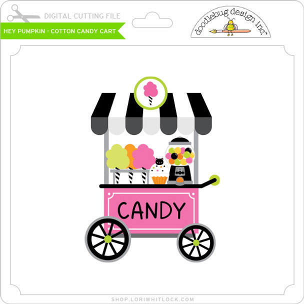 Hey Pumpkin - Cotton Candy Cart