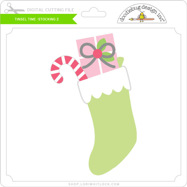 Tinsel Time - Stocking #2
