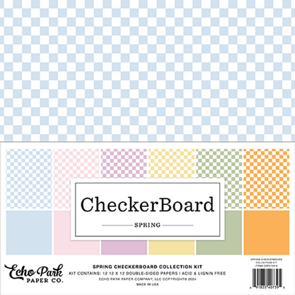 Spring Checkerboard Collection Kit
