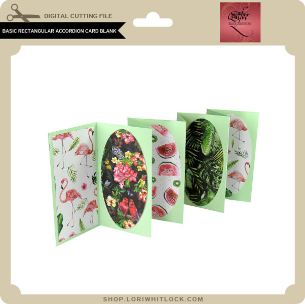 Basic Rectangular Accordion Card