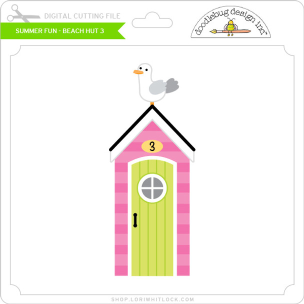 Summer Fun - Beach Hut 3