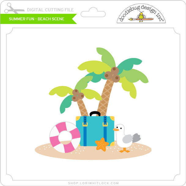Summer Fun - Beach Scene