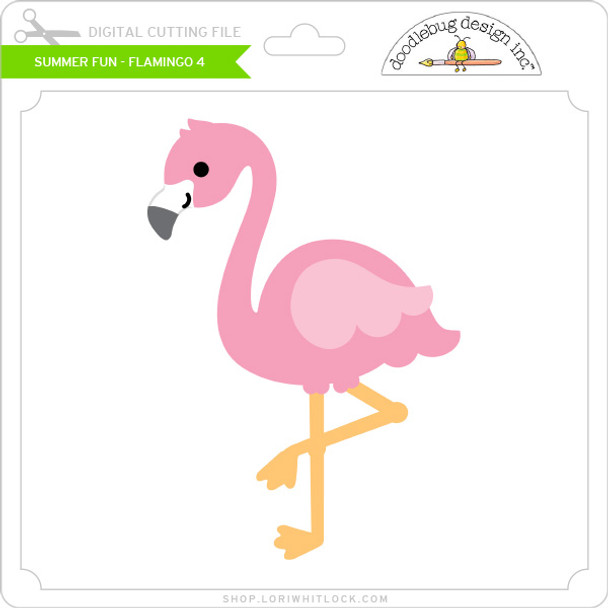 Summer Fun - Flamingo 4