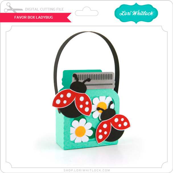 Favor Box Ladybug