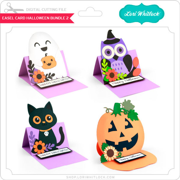 Easel Card Halloween Bundle 2