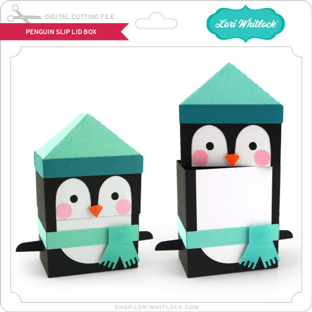 Penguin Slip Lid Box