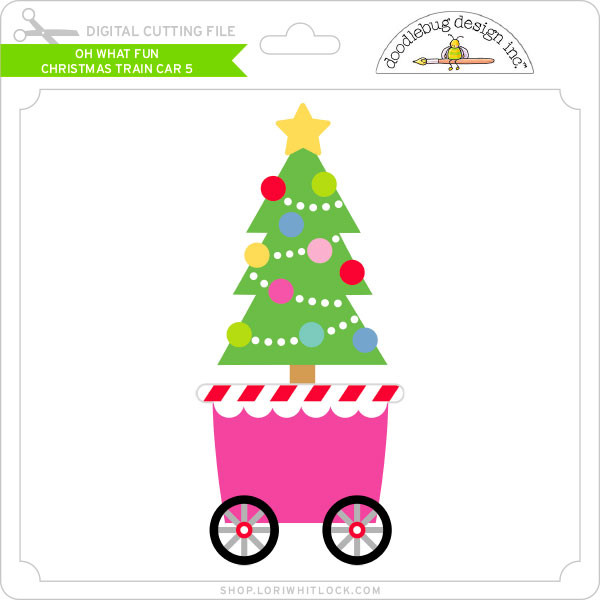 Oh What Fun - Christmas Train Car 5