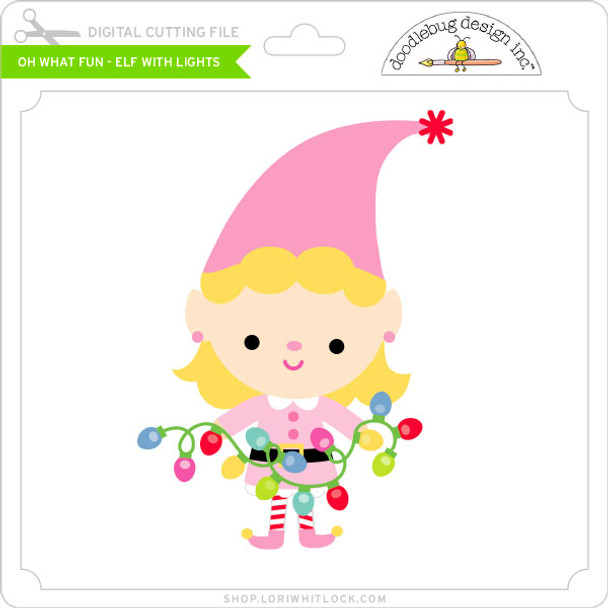 Oh What Fun - Elf With Lights