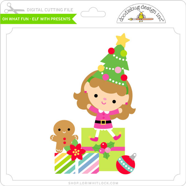 Oh What Fun - Elf With Presents