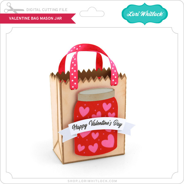 Valentine Bag Mason Jar