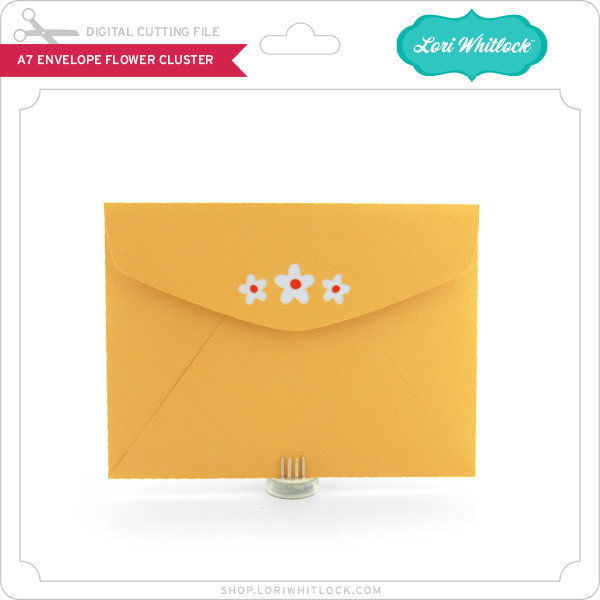 A7 Envelope Flower Cluster