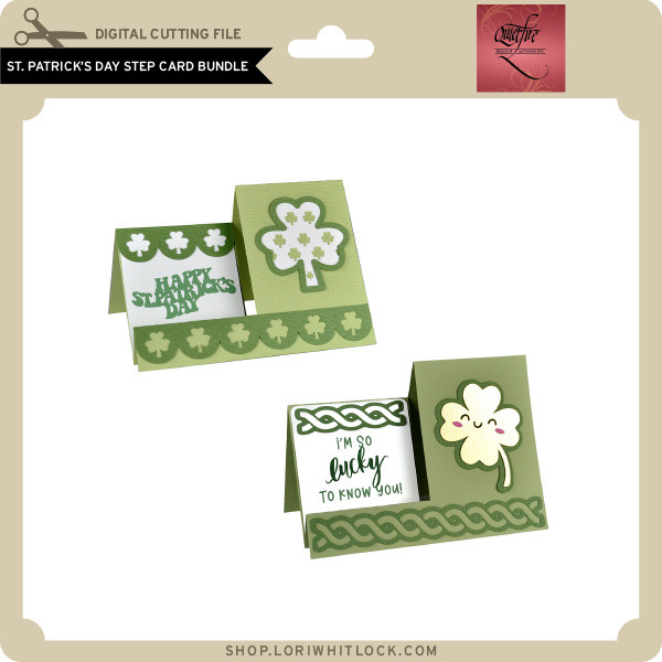 St. Patrick's Day Step Card Bundle