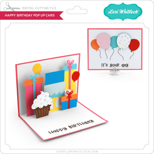Happy Birthday Pop Up Card