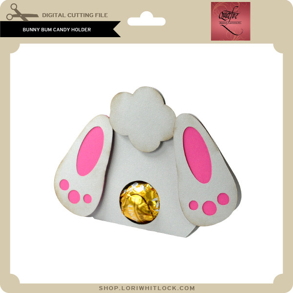 Bunny Bum Candy Holder