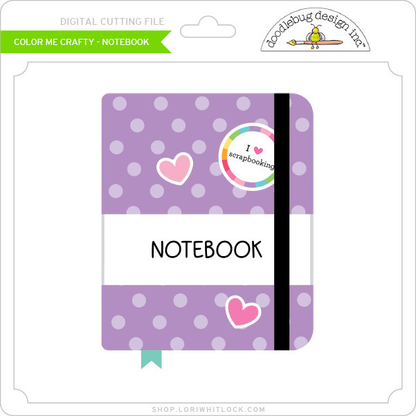 Color Me Crafty - Notebook