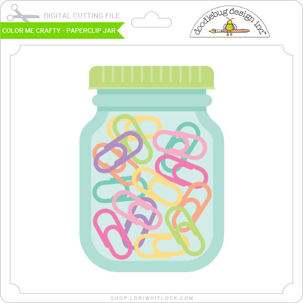 Color Me Crafty - Paperclip Jar