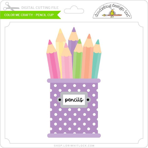 Color Me Crafty - Pencil Cup