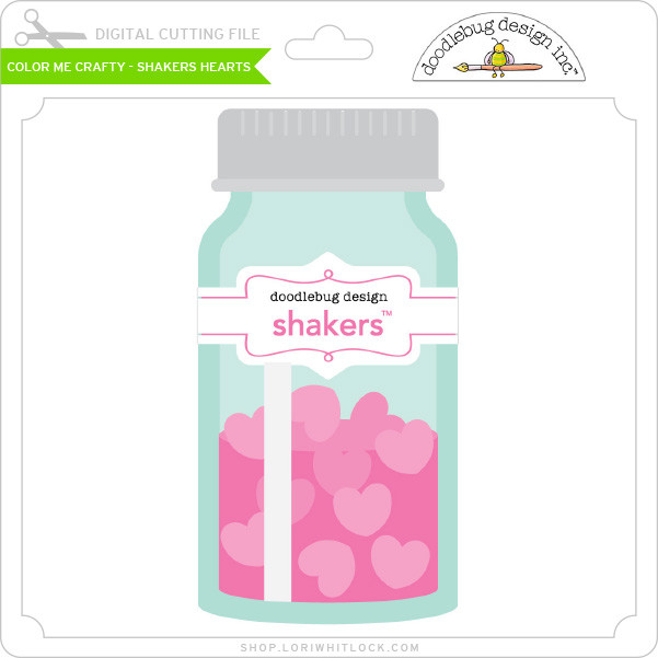 Color Me Crafty - Shaker Hearts