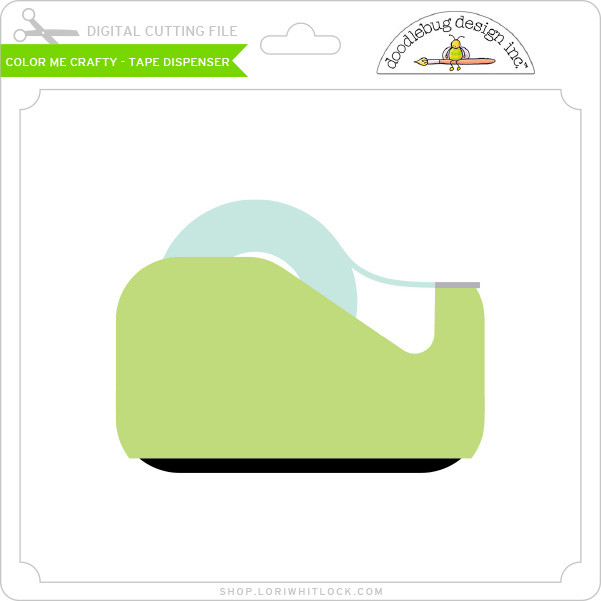 Color Me Crafty - Tape Dispenser