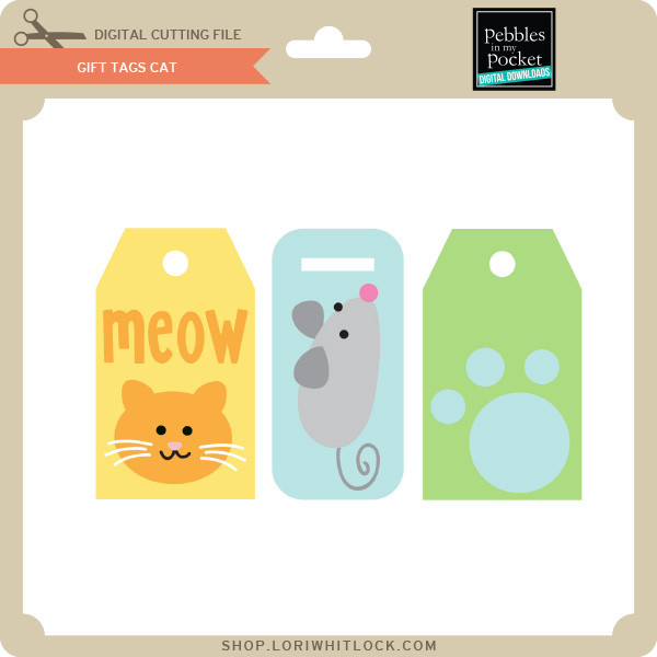 Gift Tags Cat