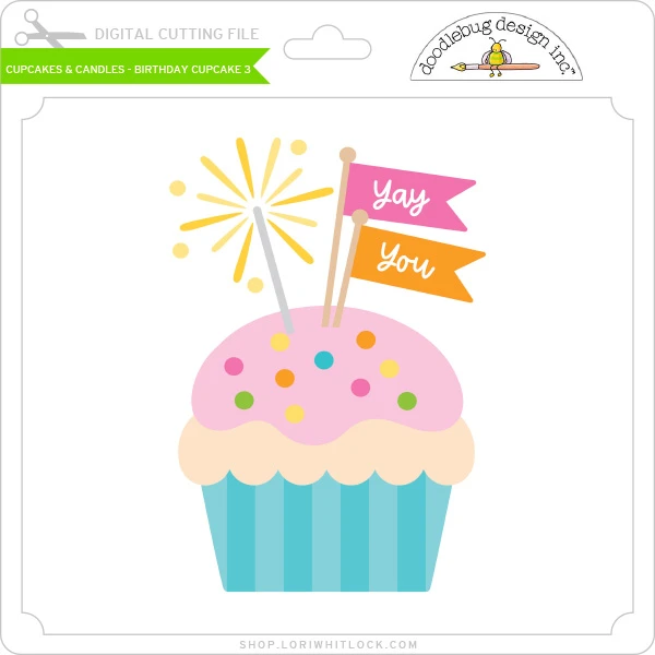 Cupcakes & Candles - Birthday Cupcake 3
