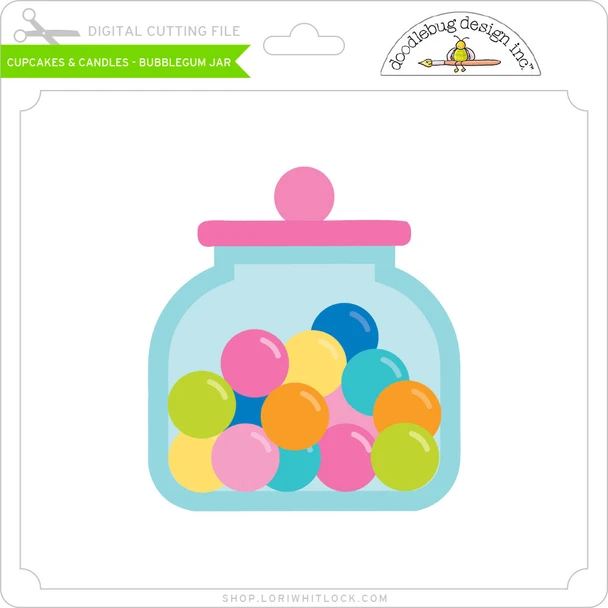 Cupcakes & Candles - Bubblegum Jar