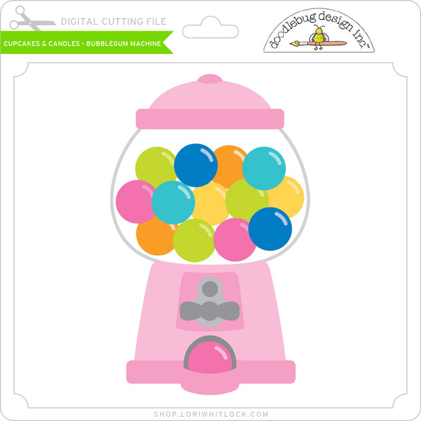 Cupcakes & Candles - Bubblegum Machine