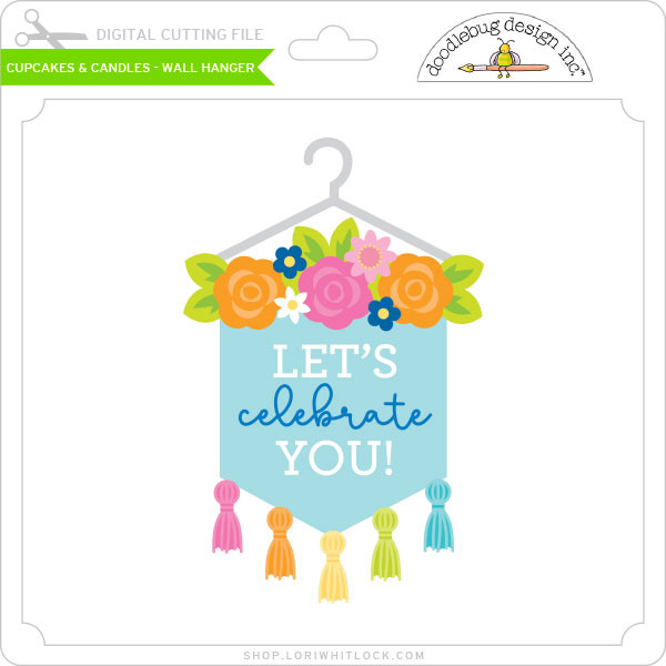 Cupcakes & Candles - Wall Hanger