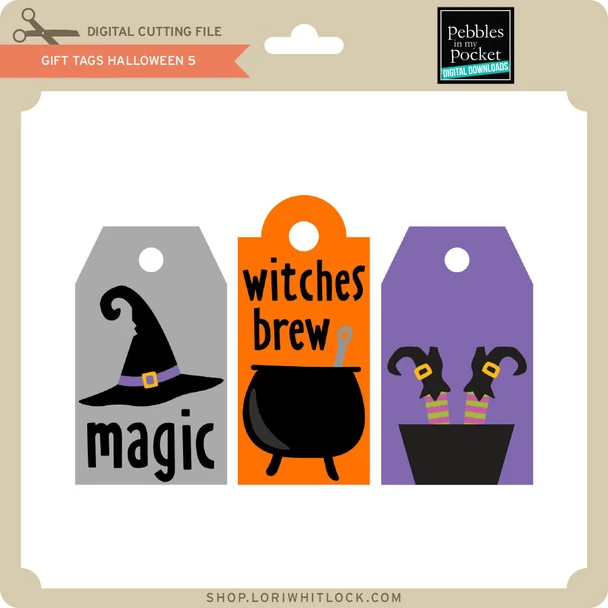 Gift Tags Halloween 5
