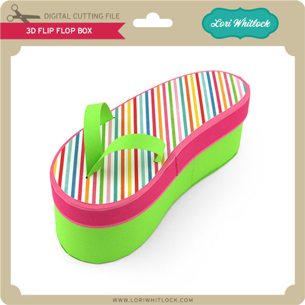 3D Flip Flop Box