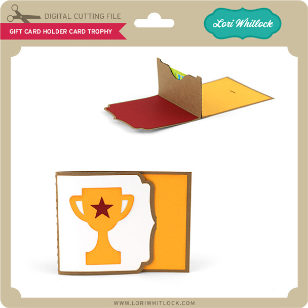 Gift Card Holder Card Trophy