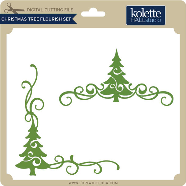 Christmas Tree Flourish Set