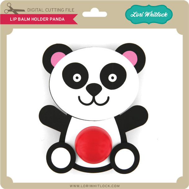 Lip Balm Holder Panda