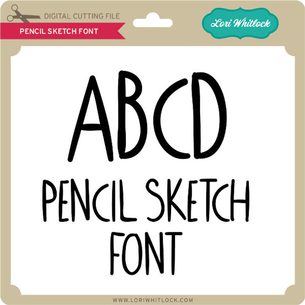 Pencil Sketch Font