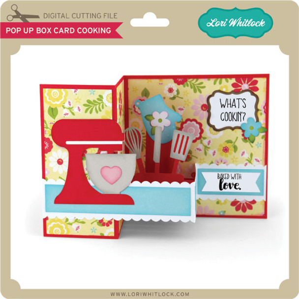 Pop Up Box Card Cooking