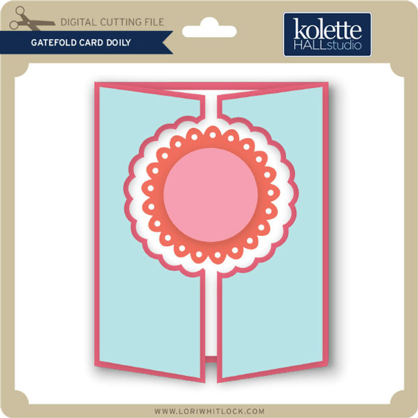 Gatefold Card Doily