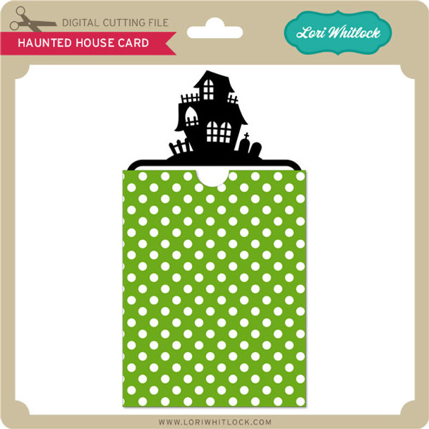 Haunted House Card