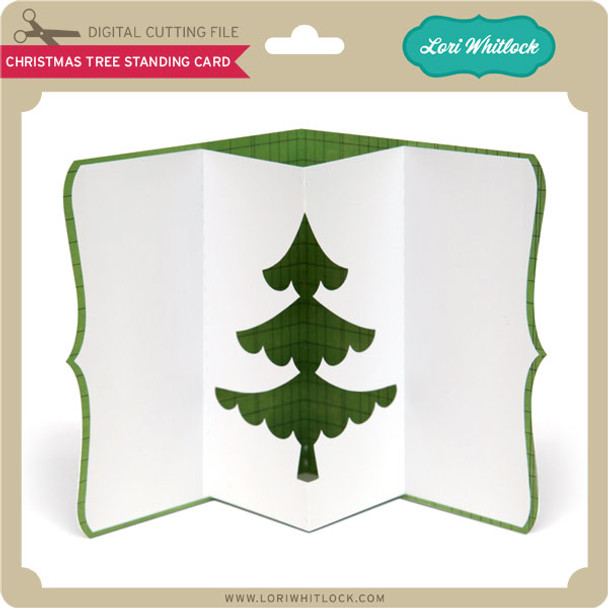 Christmas Tree Standing Card