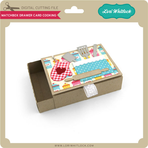 Matchbox Drawer Card Cooking